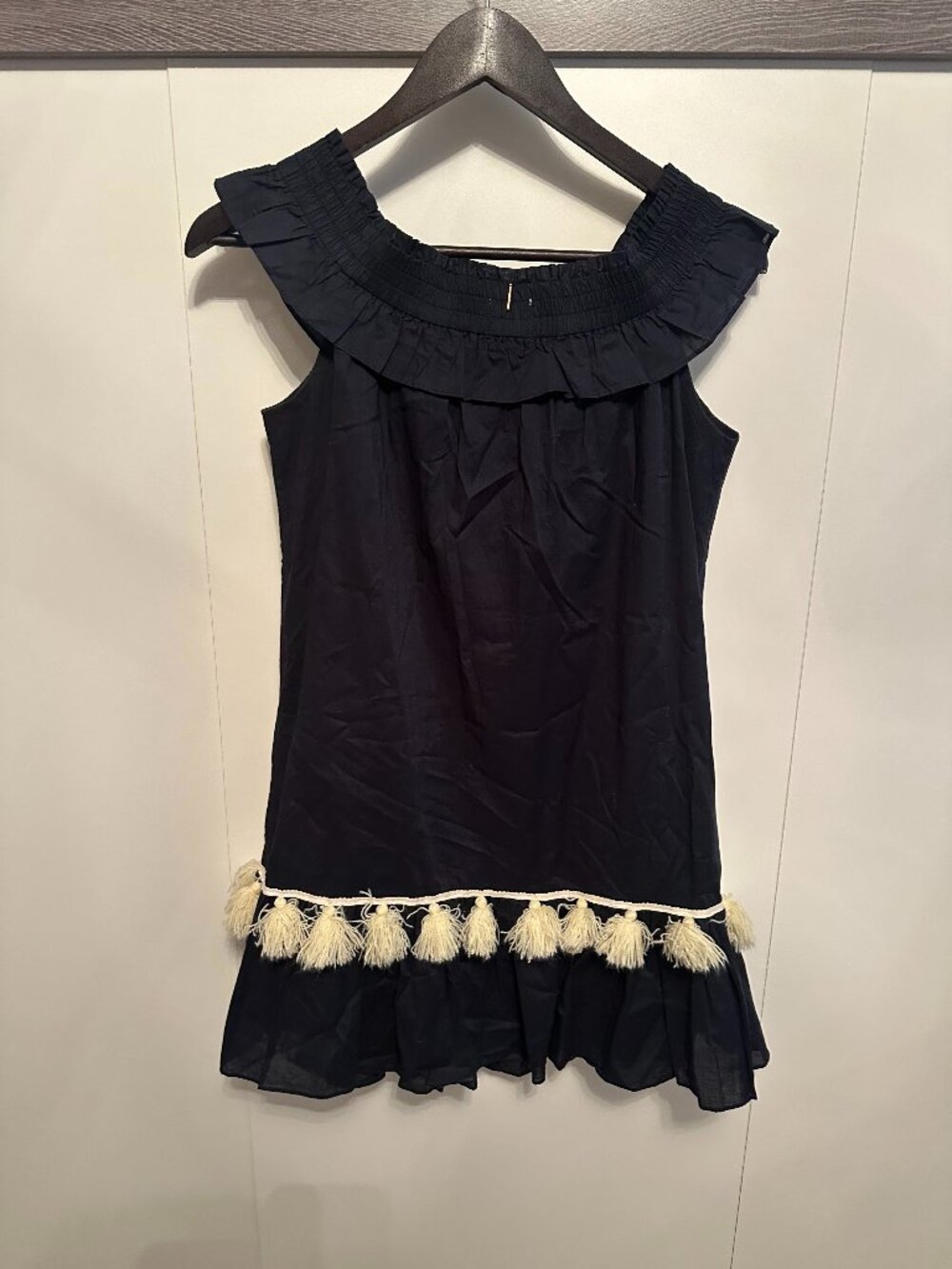 MISA Los Angeles Gia Dress Size Small Dark Blue Navy Vacation Mini Dress